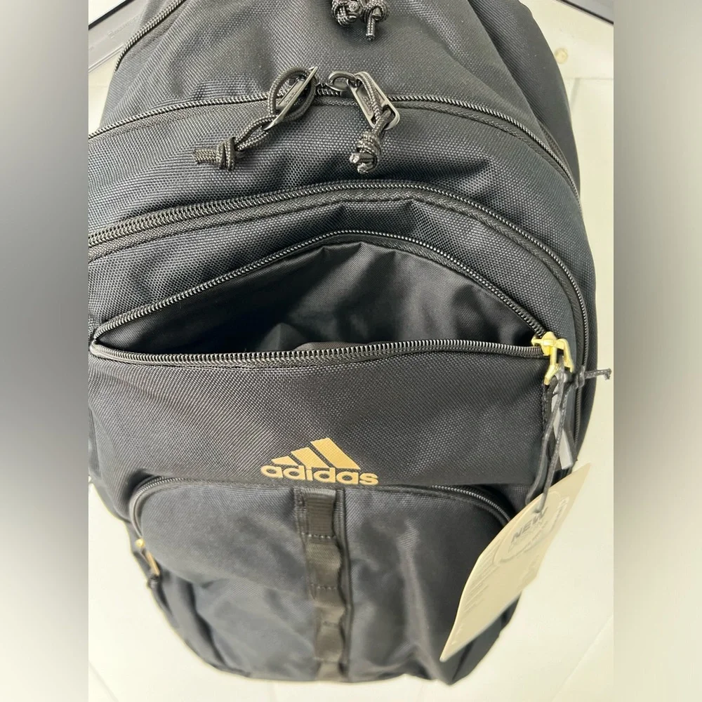 adidas Prime 7 Extra Large Black / Gold Backpack - Picture 6 of 12